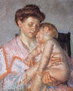 Mary Cassatt, Sleeping deeply Child